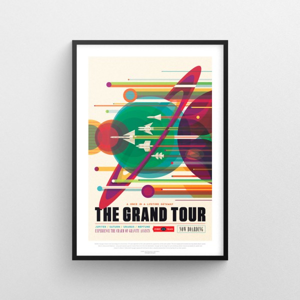 Plakat NASA - Grand Tour