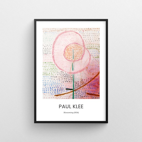 Plakat PAUL KLEE - Blossoming (1934)