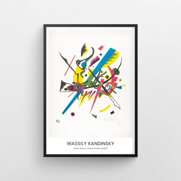 Plakat WASSILY KANDINSKY - Small Worlds I (1922)